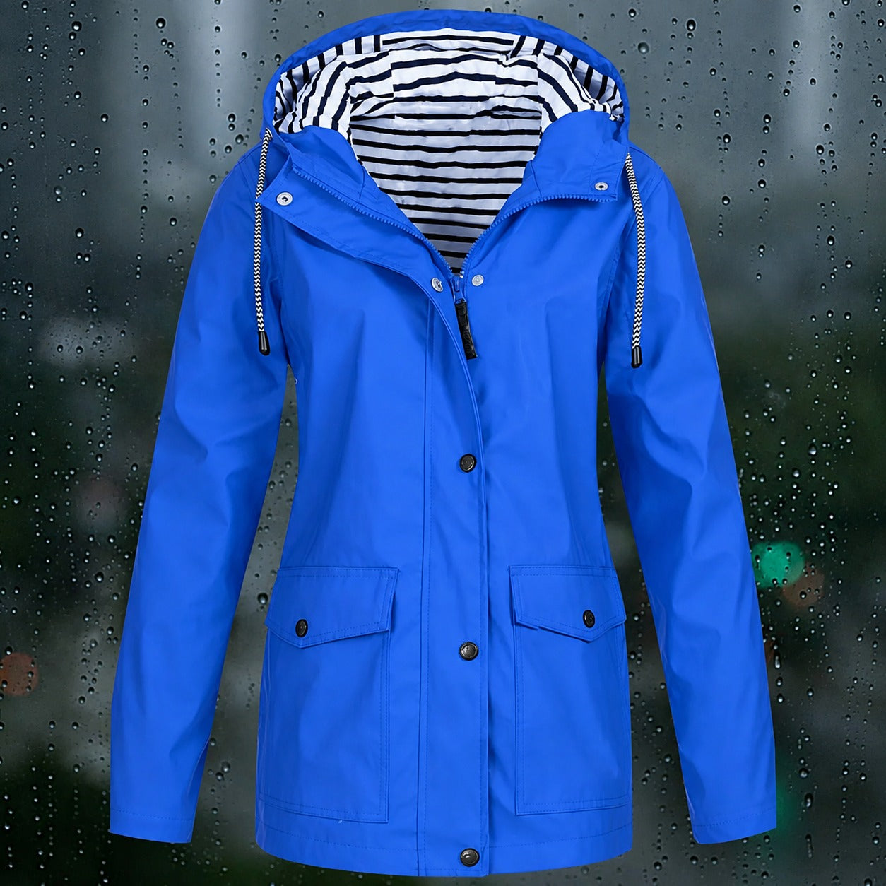 Lea - Functional coat with hood