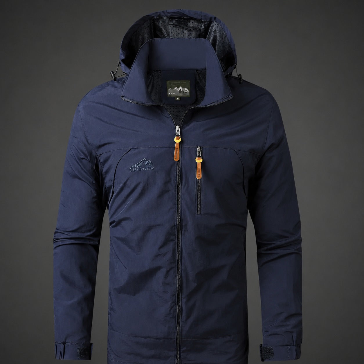 Estefan - Stylish men's jacket with hood