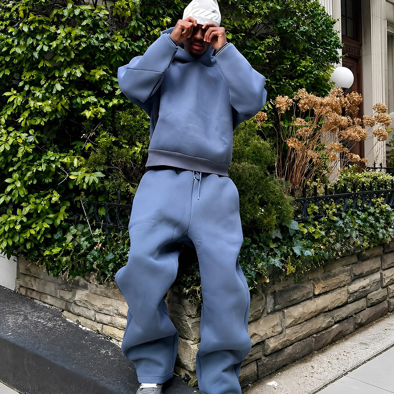 Marco - Warm oversized hoodie set for men