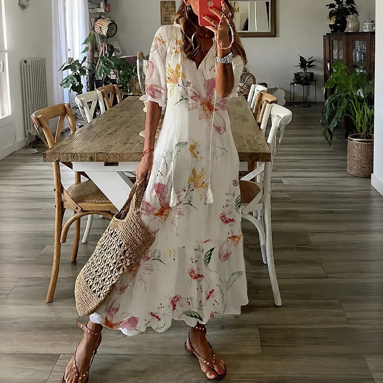 Claidel - Fascinating bohemian-style dress
