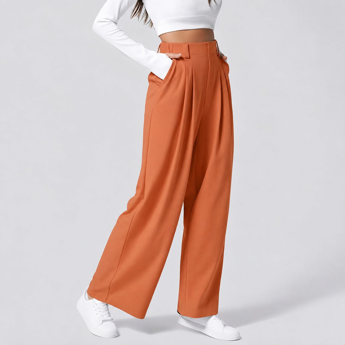 Montana - Stretchy Straight-Leg Pants for Women
