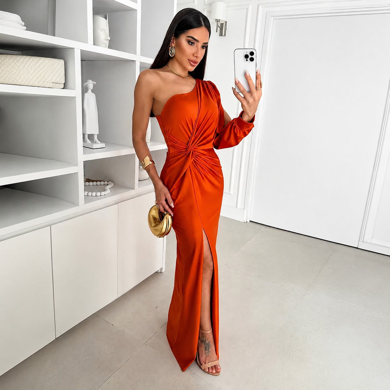 Fely - Stunning one-shoulder dress