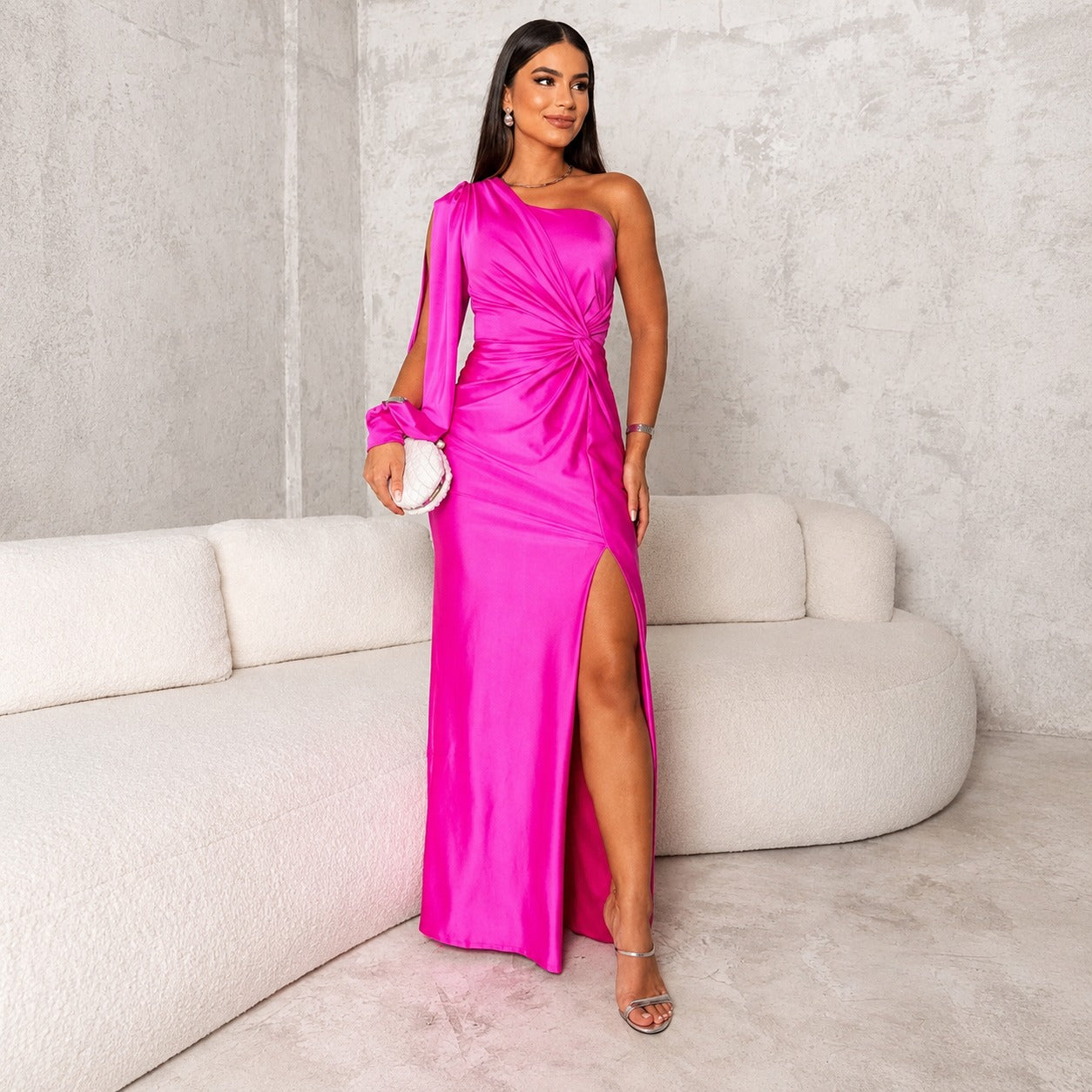 Fely - Stunning one-shoulder dress