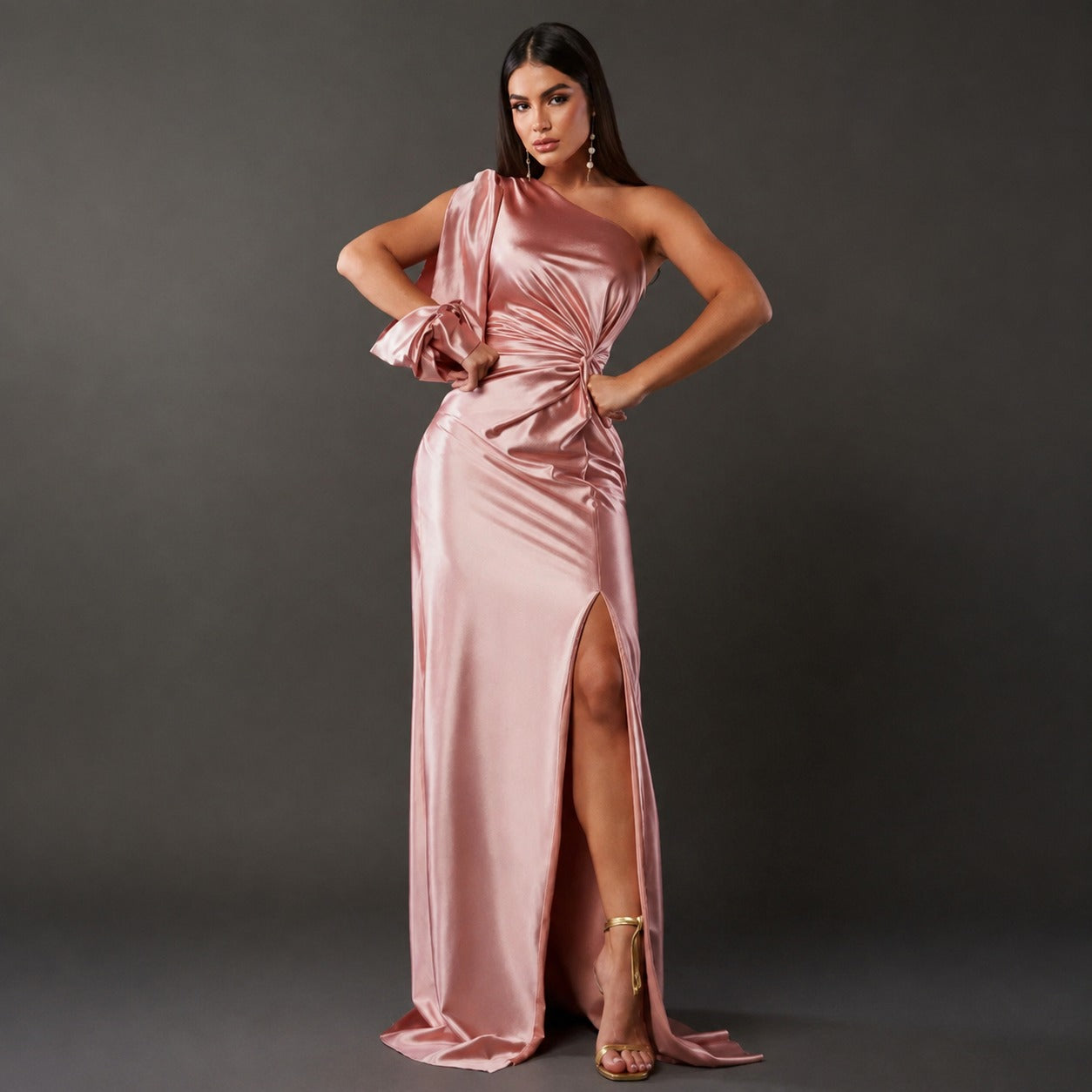 Fely - Stunning one-shoulder dress