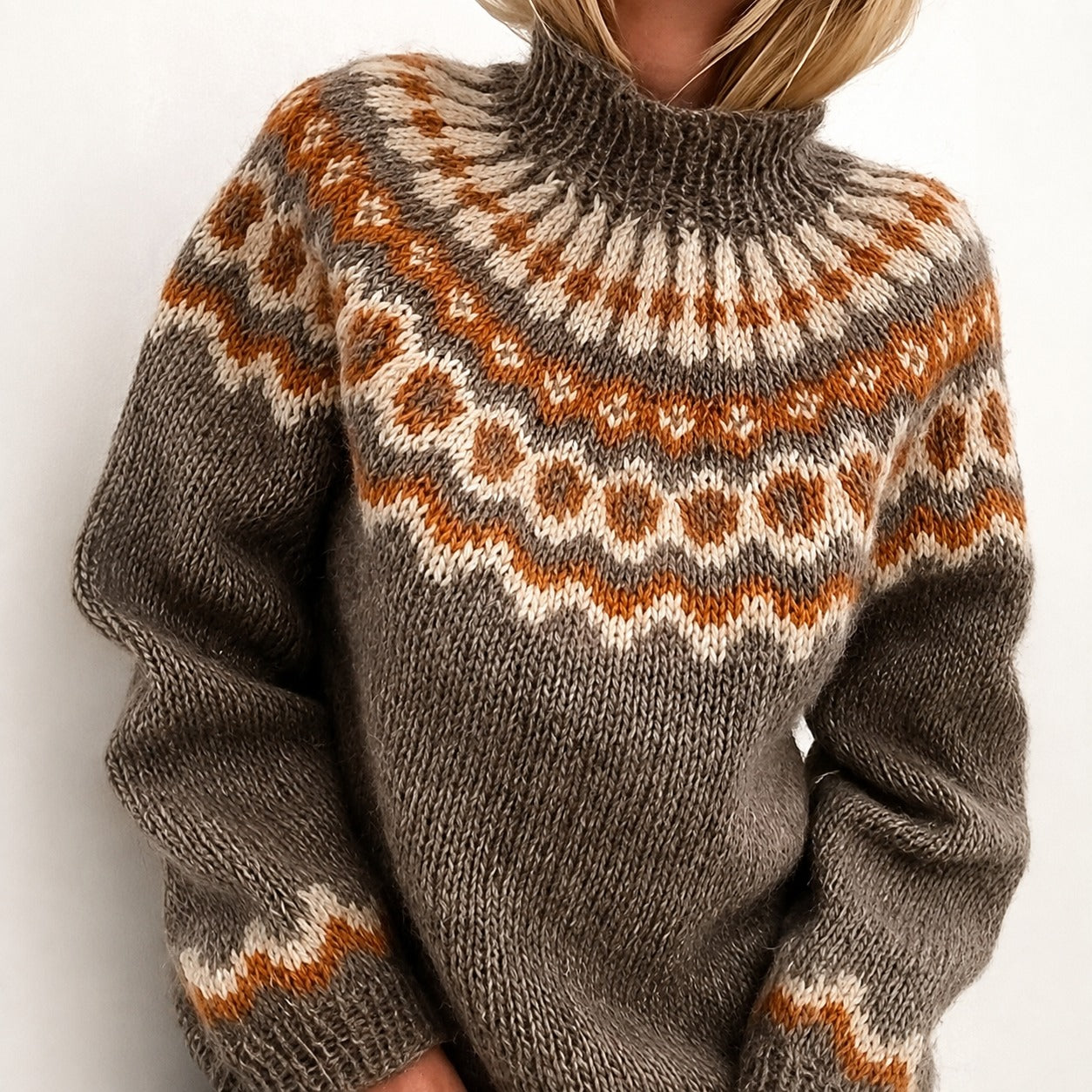 Oona - Cozy Icelandic Turtleneck Sweater