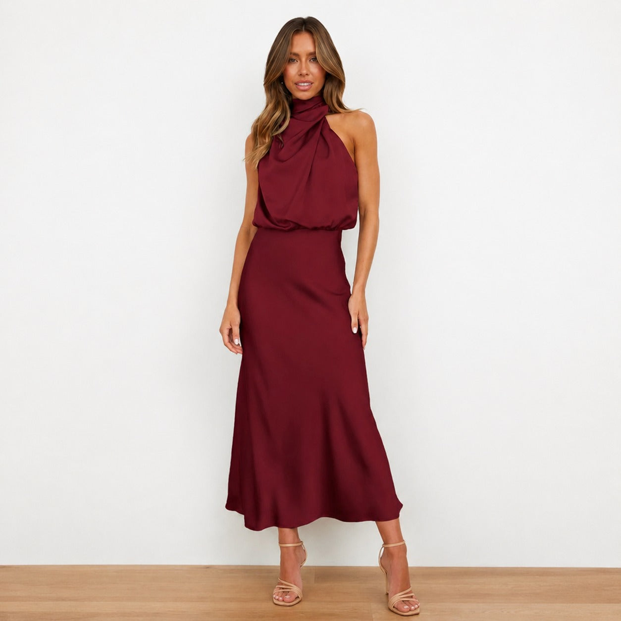 Hansel - Stylish cocktail midi dress