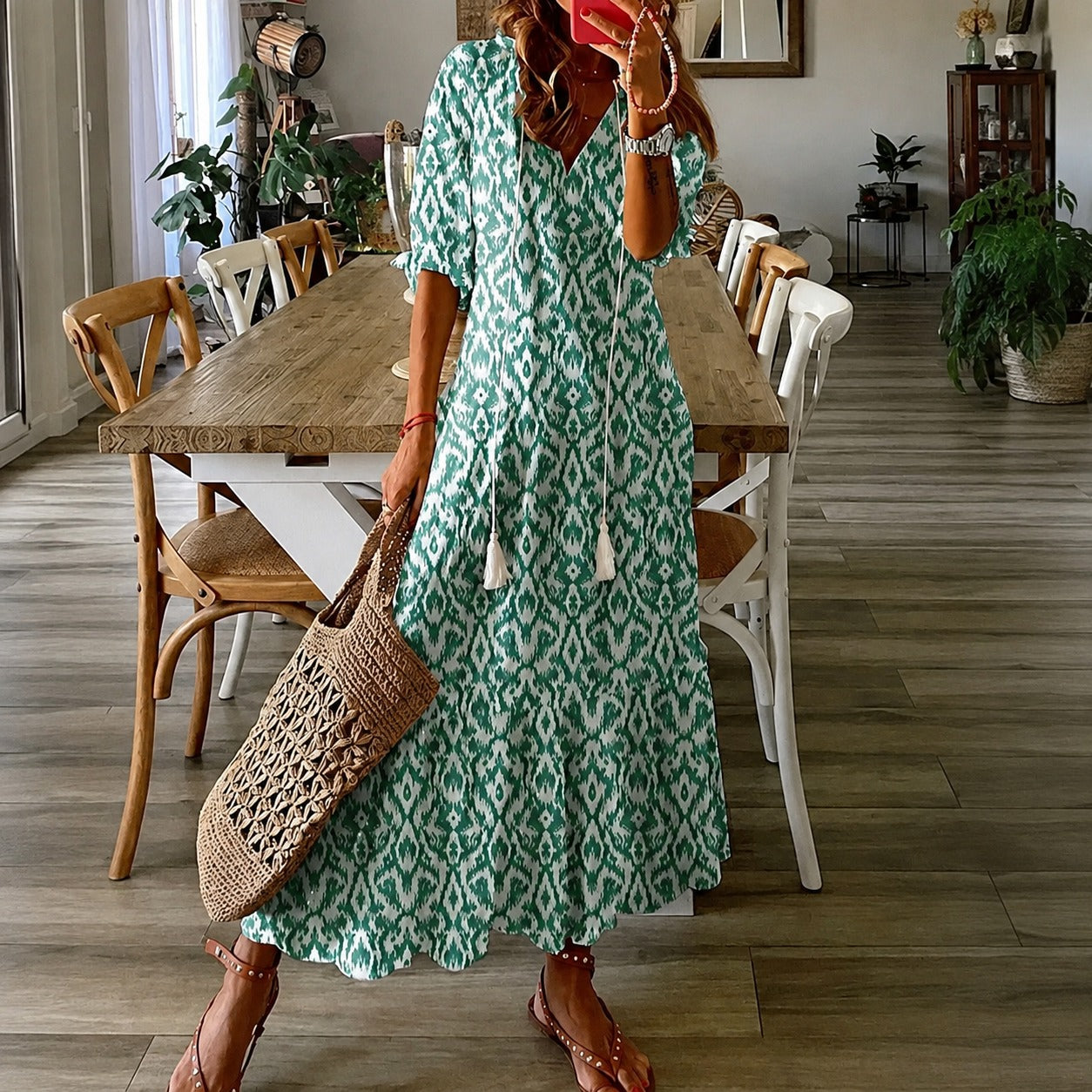 Claidel - Fascinating bohemian-style dress