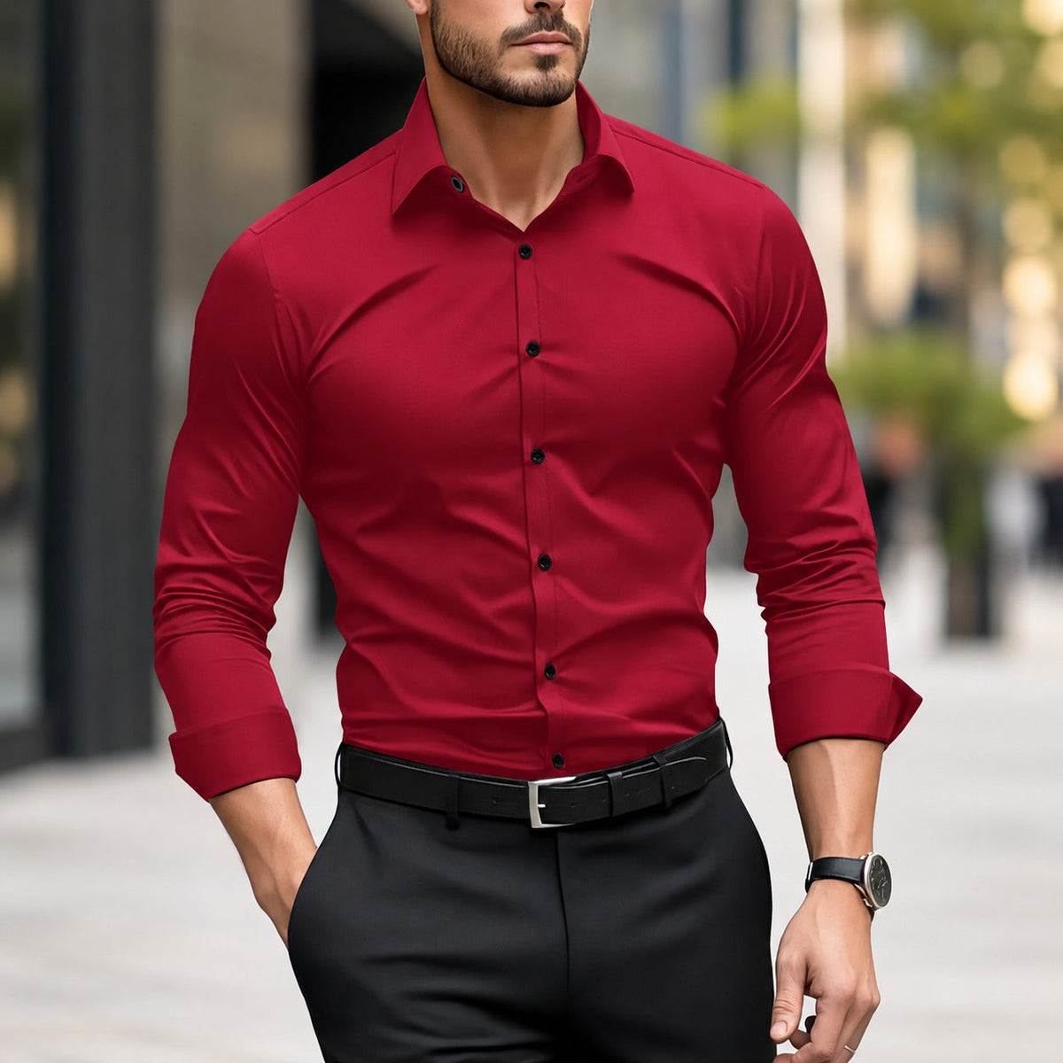 Thomas - Men's Everyday Collared Shirt