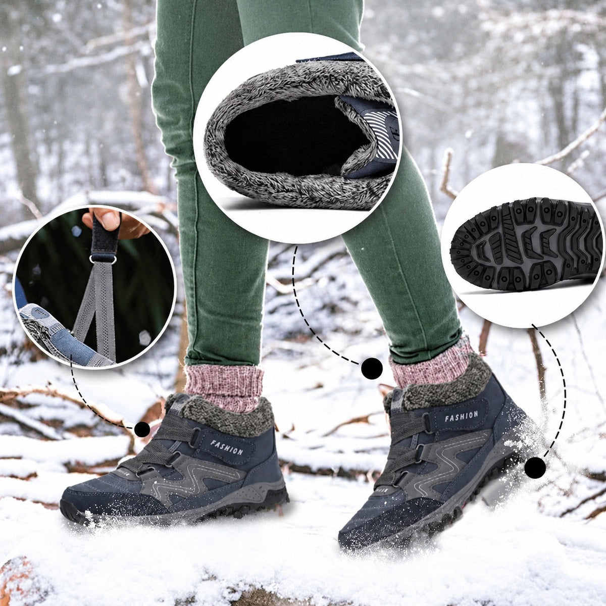Tamara - Cozy, Warm Shoes