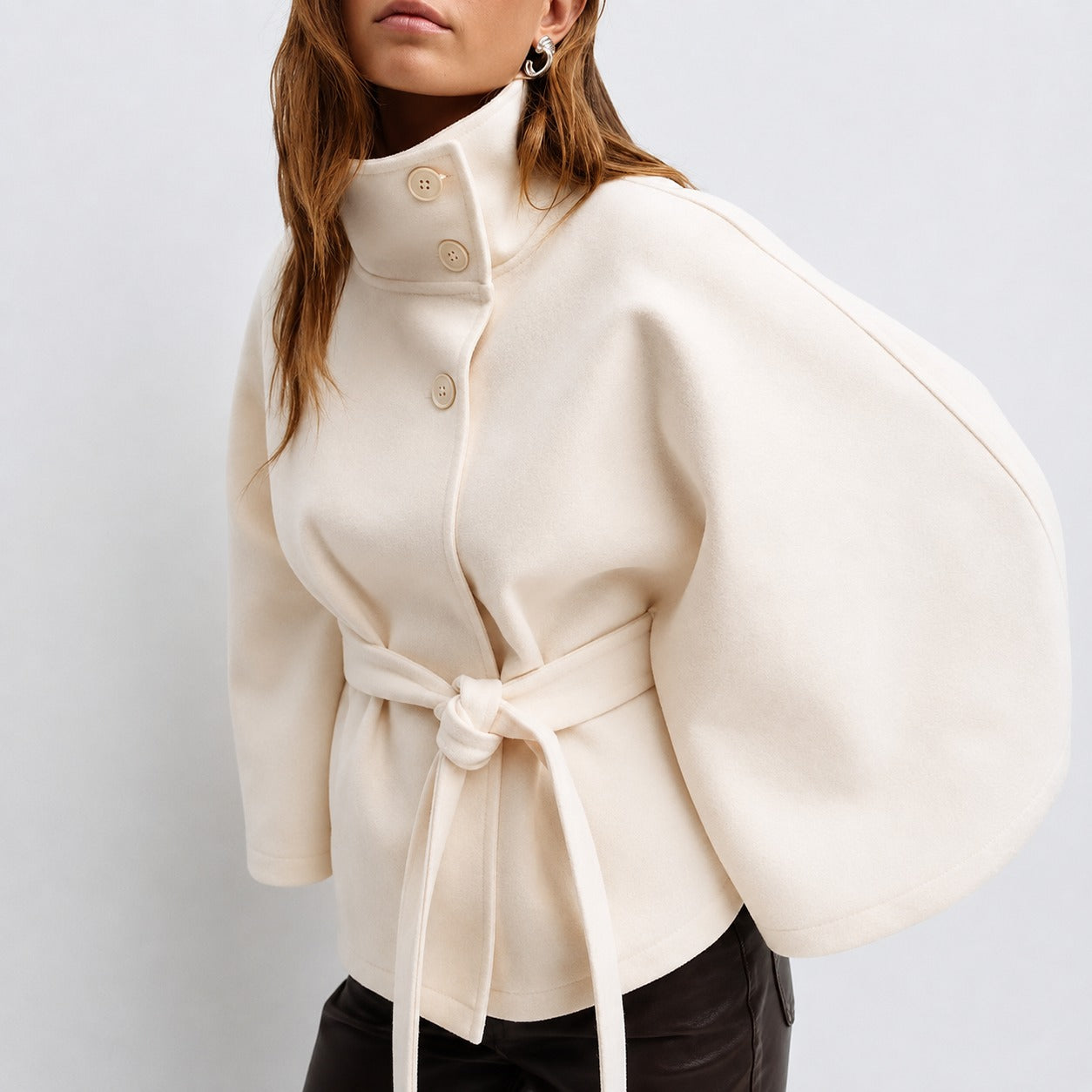 Loraine - Stylish women's jacket with belt