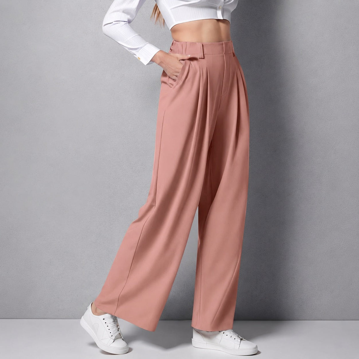 Montana - Stretchy Straight-Leg Pants for Women