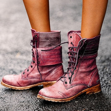 Sabina - Stylish retro boots for women