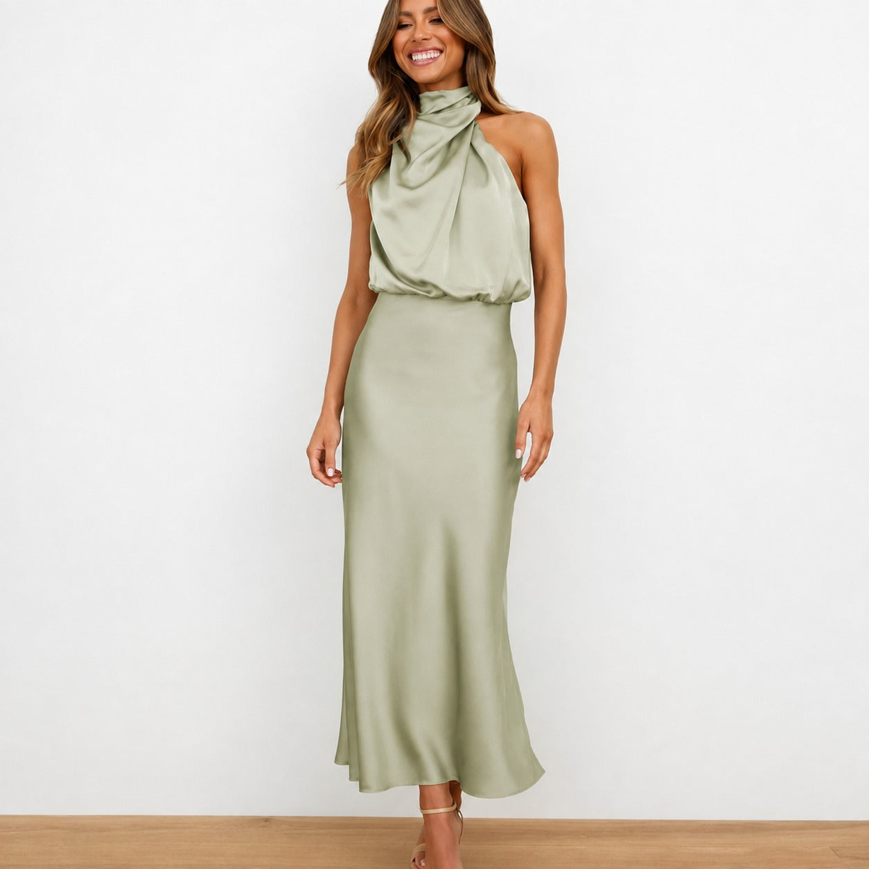 Hansel - Stylish cocktail midi dress