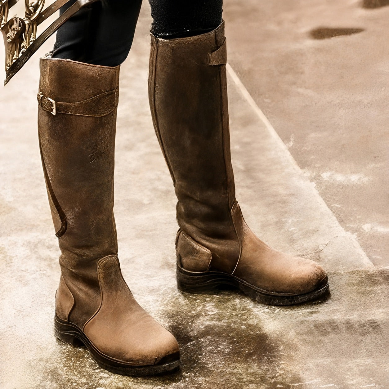 Athena - High retro-style boots