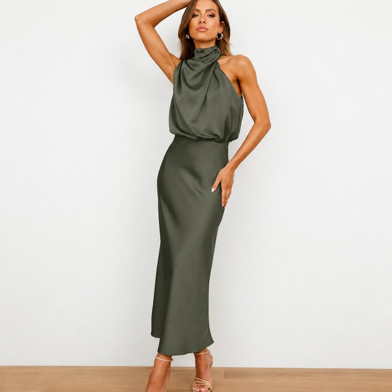 Hansel - Stylish cocktail midi dress