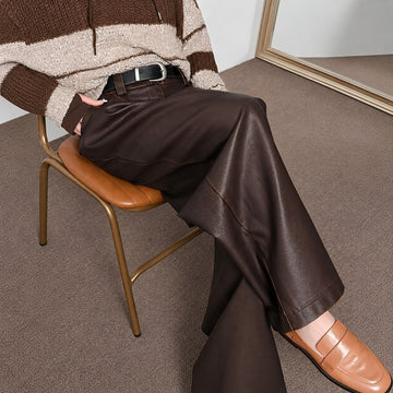 Lora - Classic women's high-rise trousers