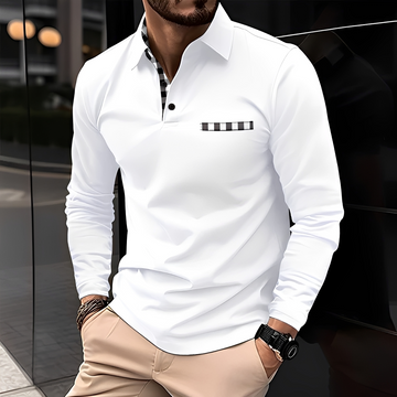 Shael - Classic and warm long-sleeve shirt