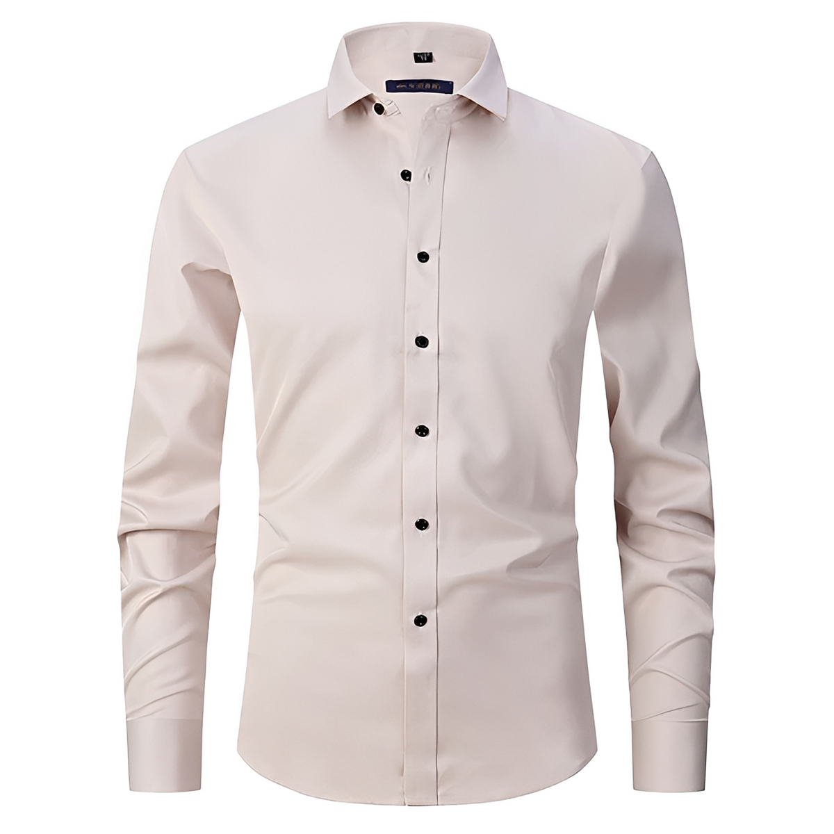Lars - Long-sleeve shirt with elastane