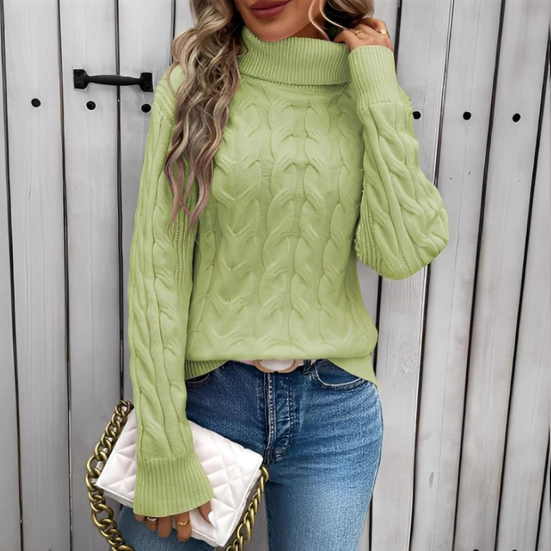 Elleonor - Cozy and warm turtleneck sweater