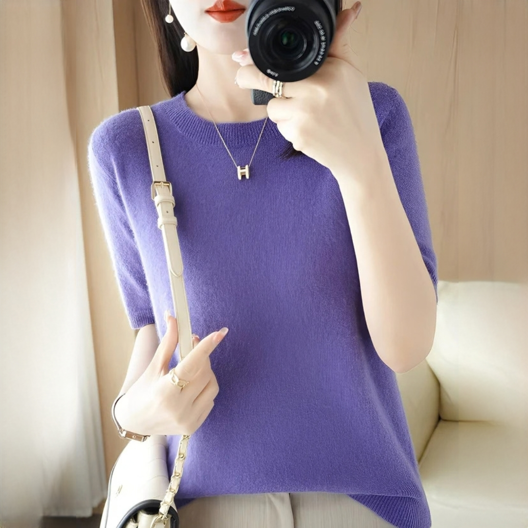 Blandine - Elegant and soft T-shirt