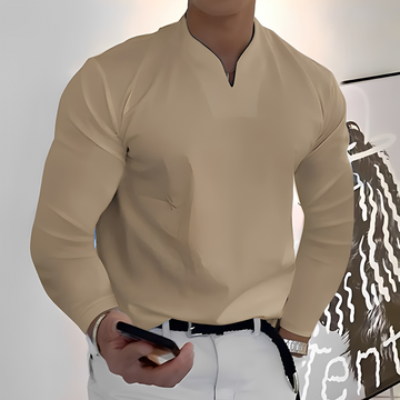 Corentin - Long-sleeved shirt, soft and warm