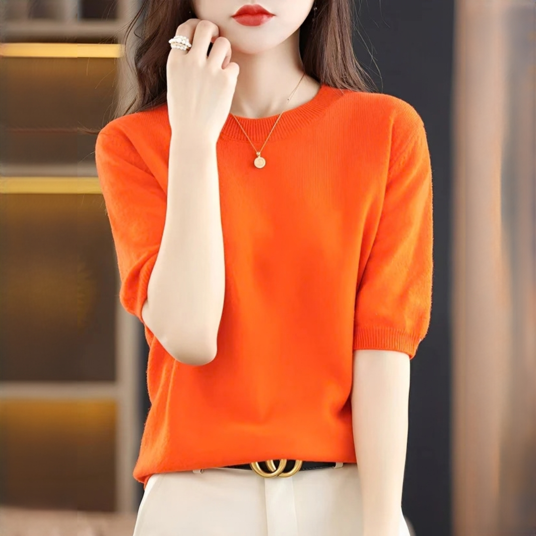 Blandine - Elegant and soft T-shirt