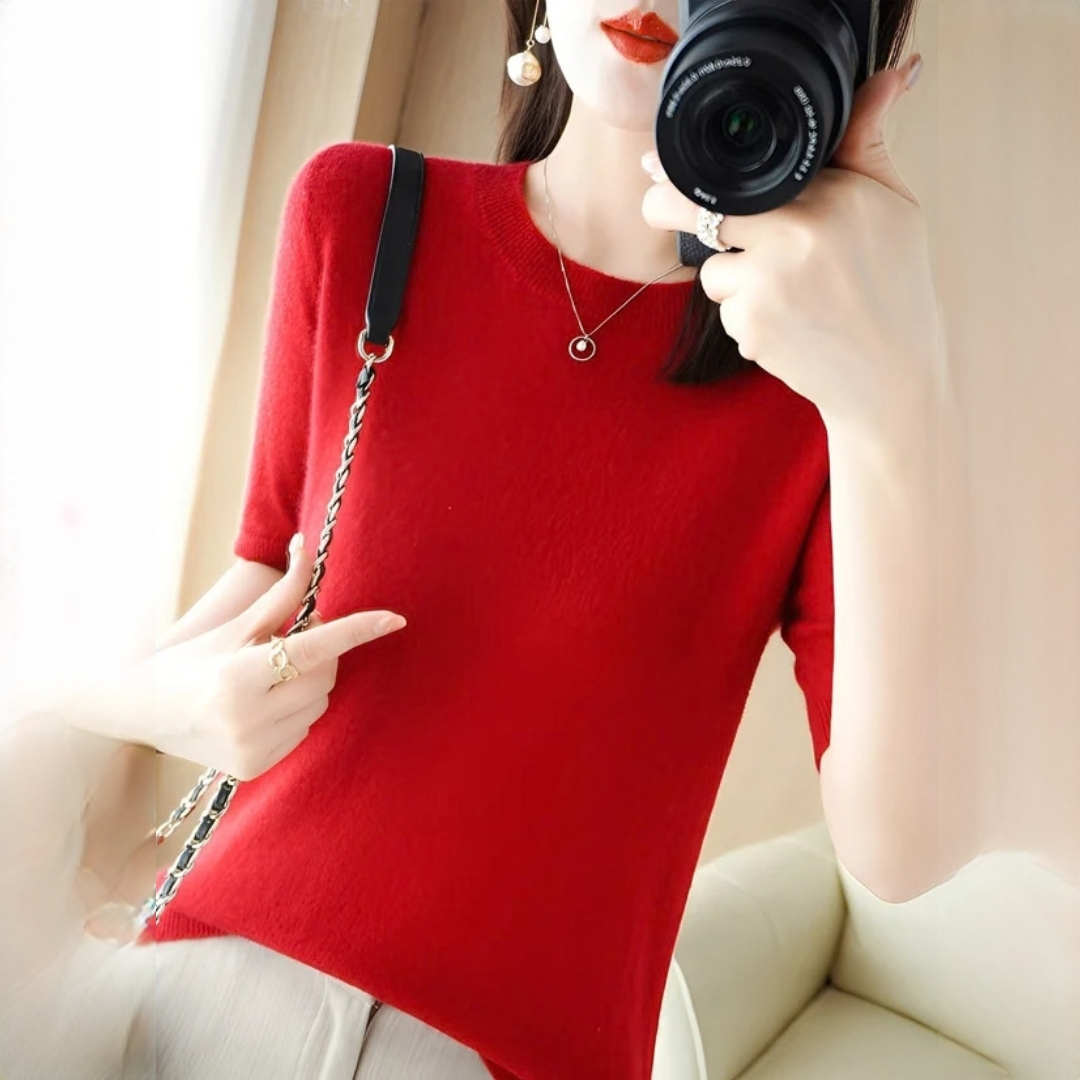 Blandine - Elegant and soft T-shirt