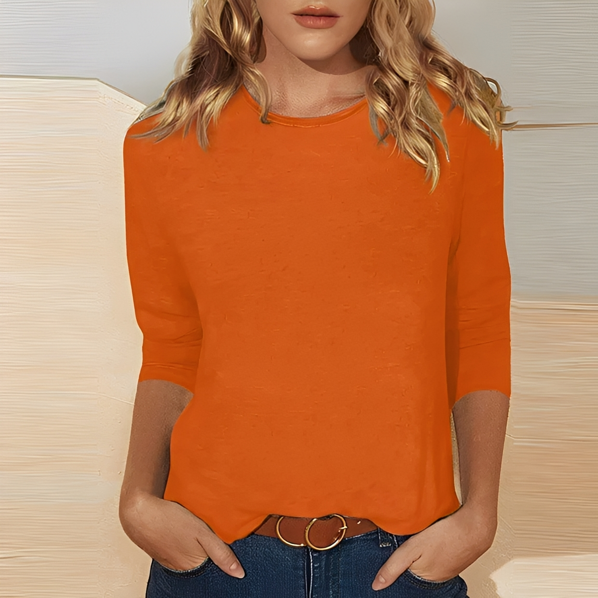 Kathlyn - Elegant long-sleeve blouse