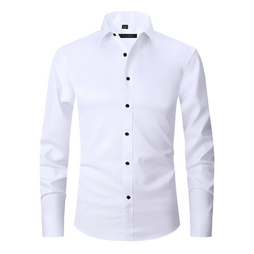 Lars - Long-sleeve shirt with elastane