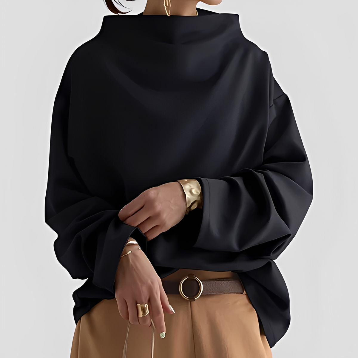 Romayne - Elegant and chic turtleneck sweater