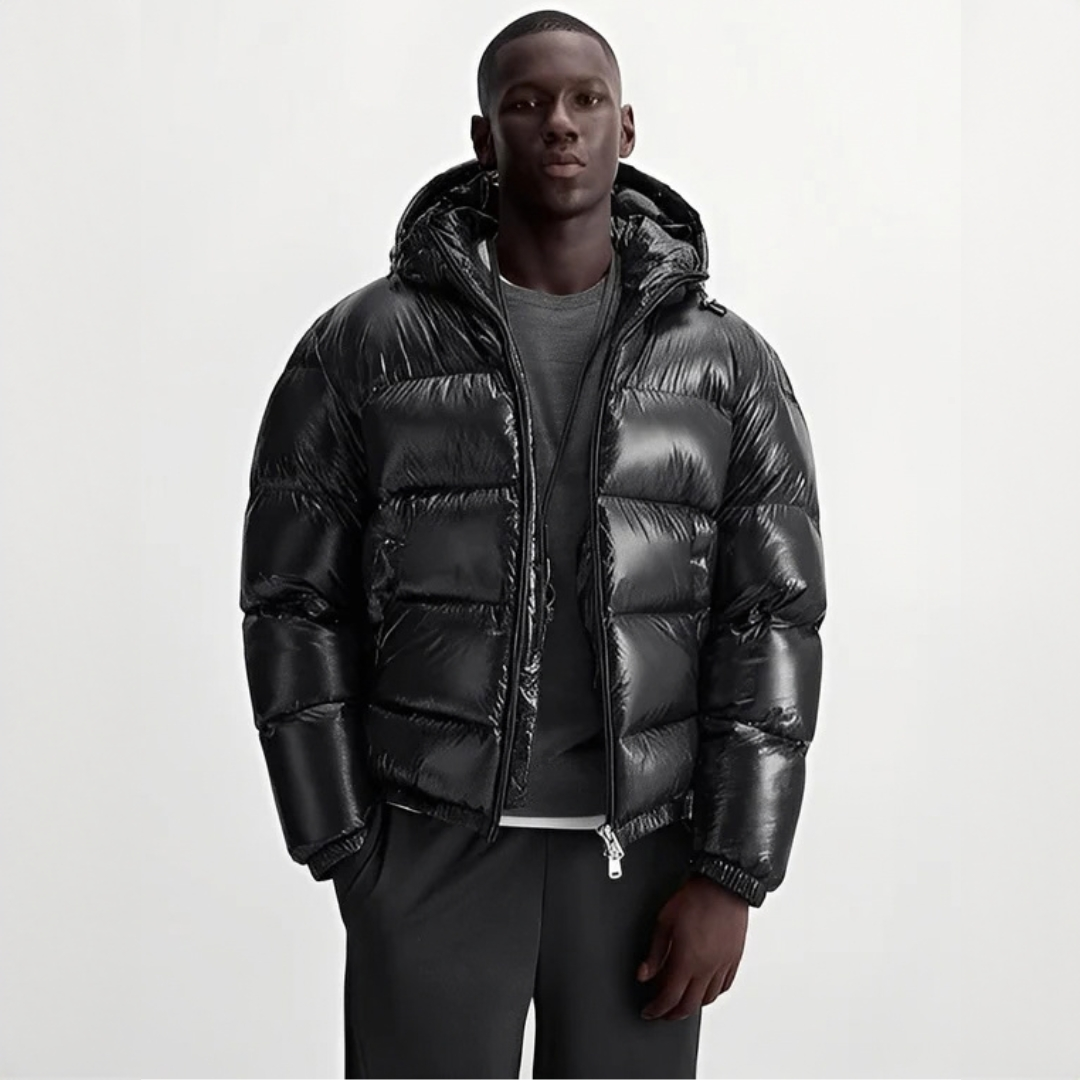 Aurèle - Comfortable and warm hooded jacket