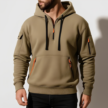 Burton - Comfortable half-zip hoodie