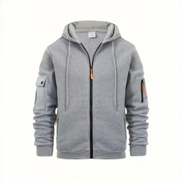 Ralph - Comfortable zip-up hoodie