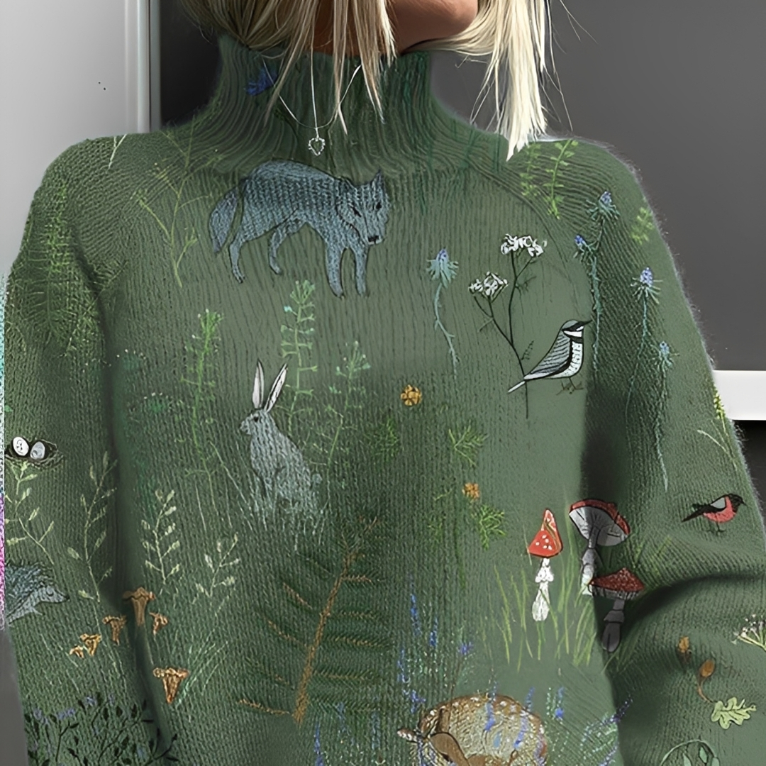 Amy - Elegant turtleneck sweater