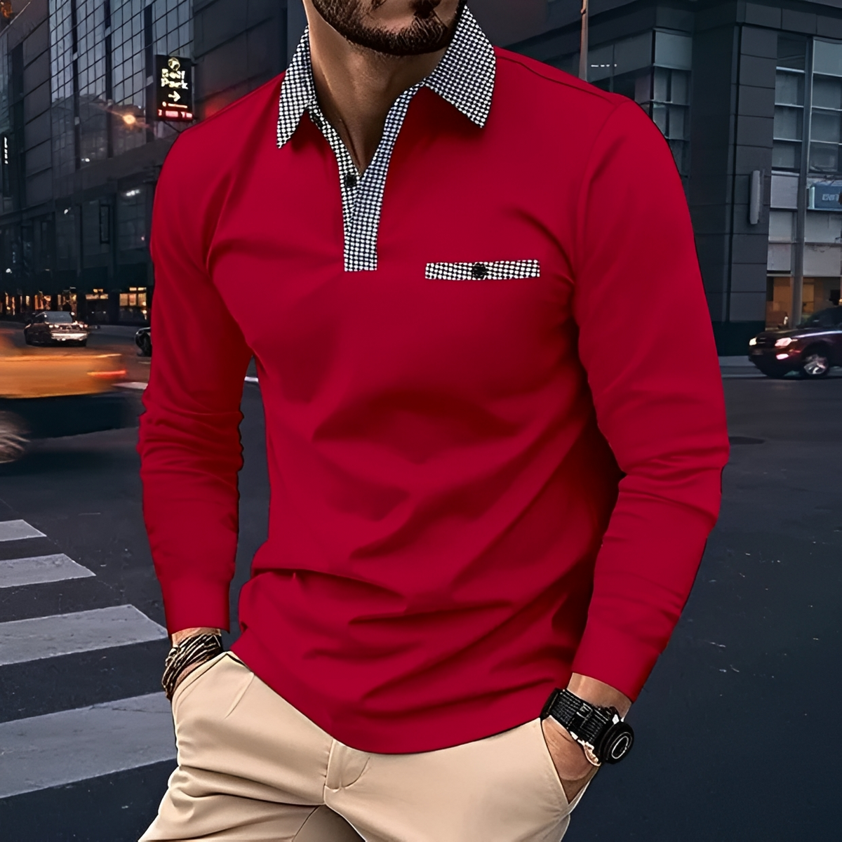 Dansel - Sturdy long-sleeve shirt