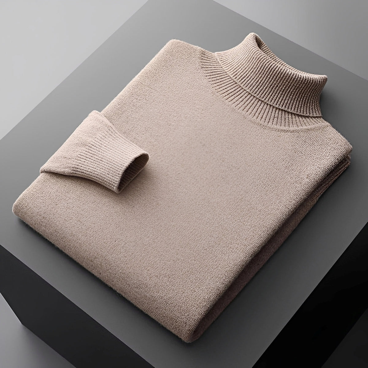 Jasper - Classic and warm turtleneck sweater