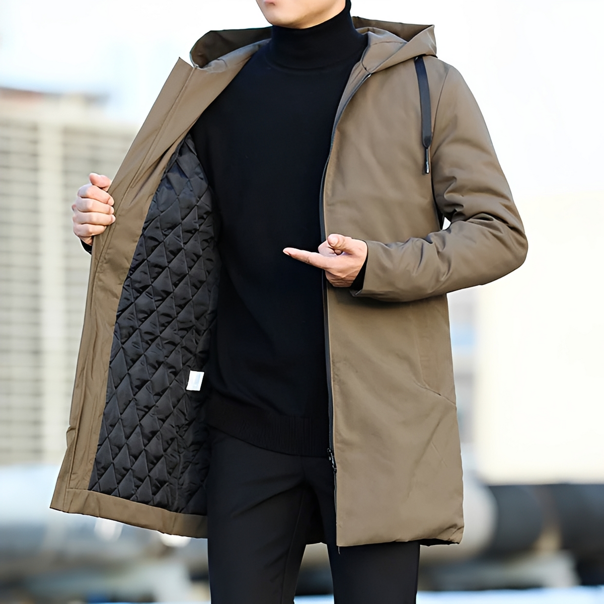 Jonas - Cozy and warm winter coat