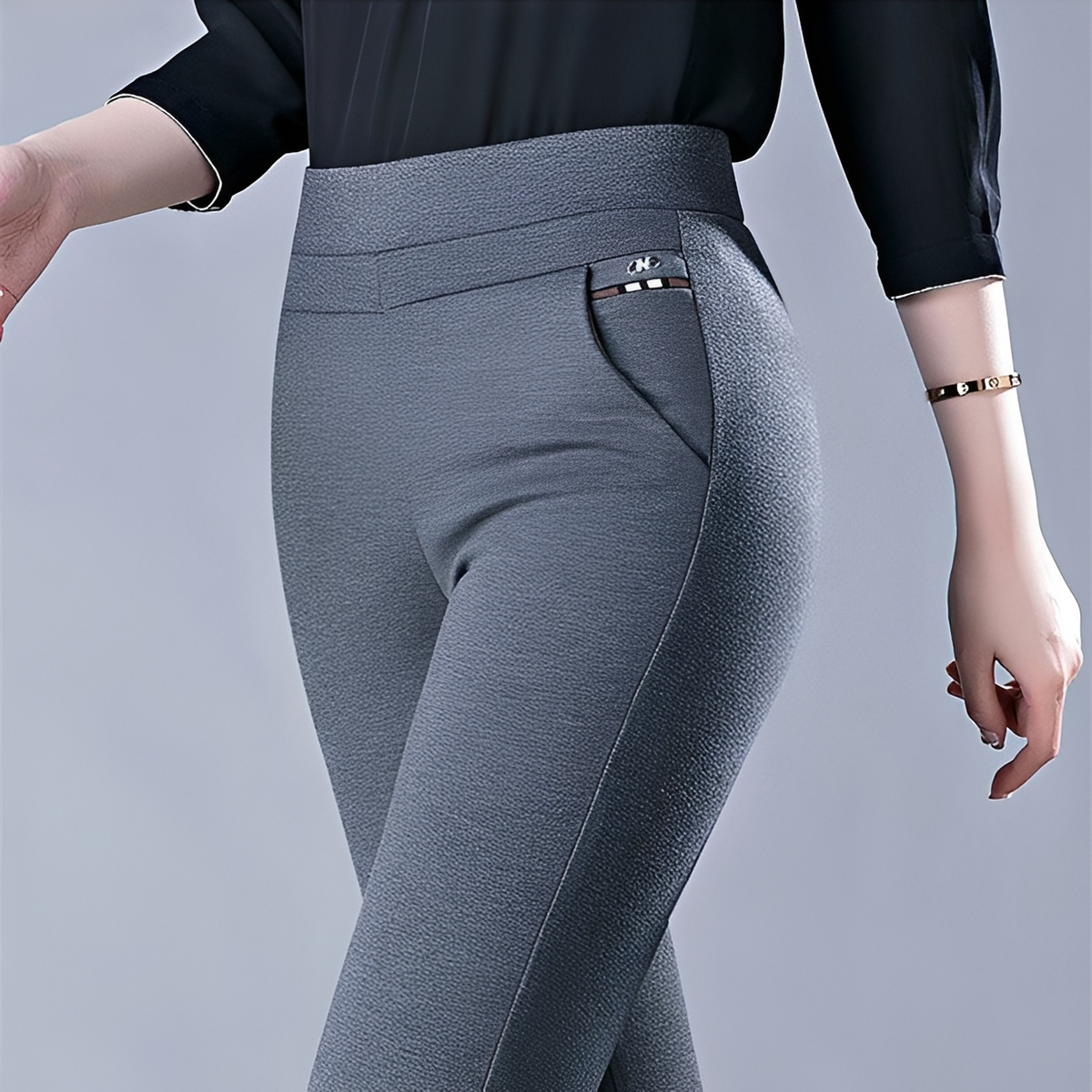 Althea - Elegant elastic pants