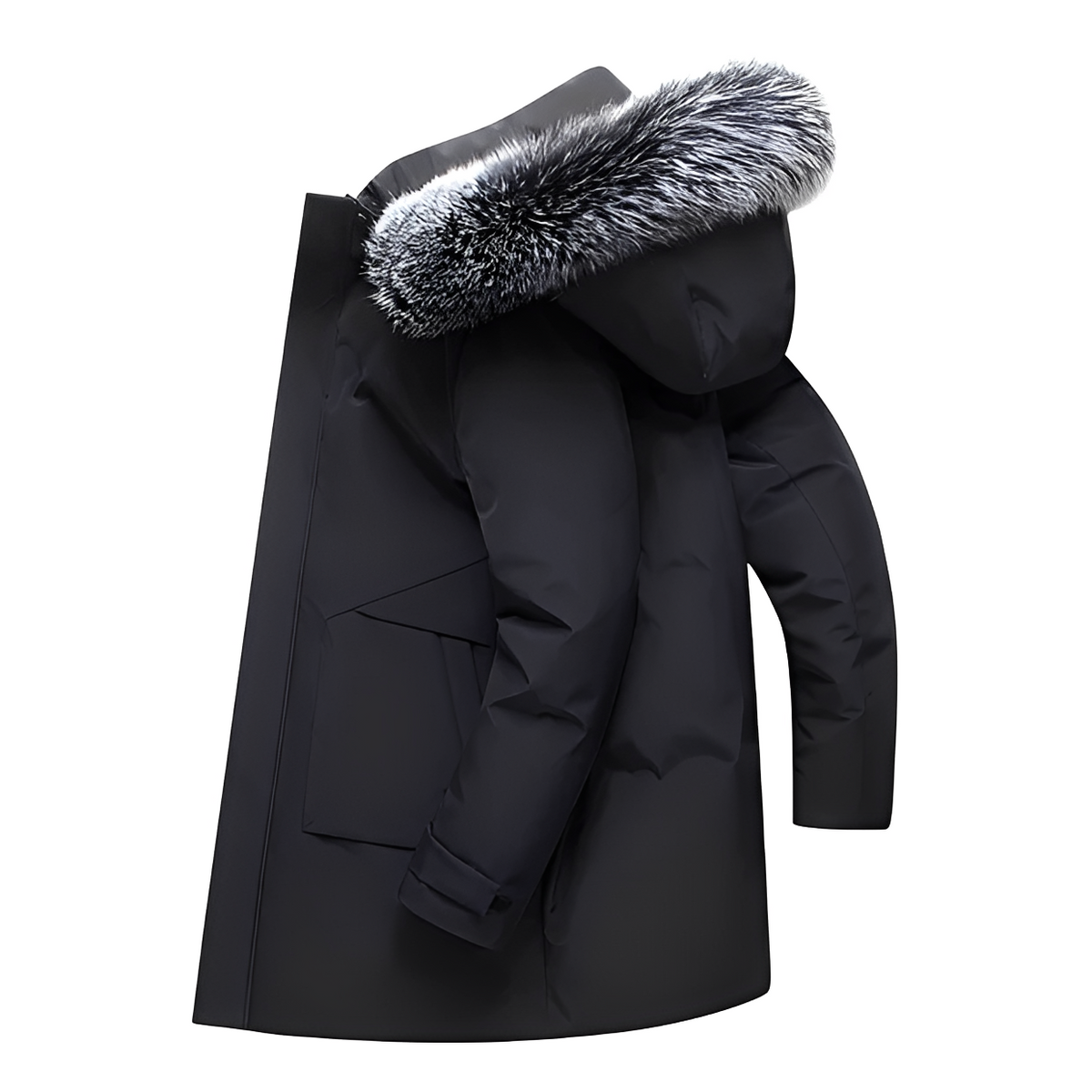 Kyle - Warm and cozy hooded jacket