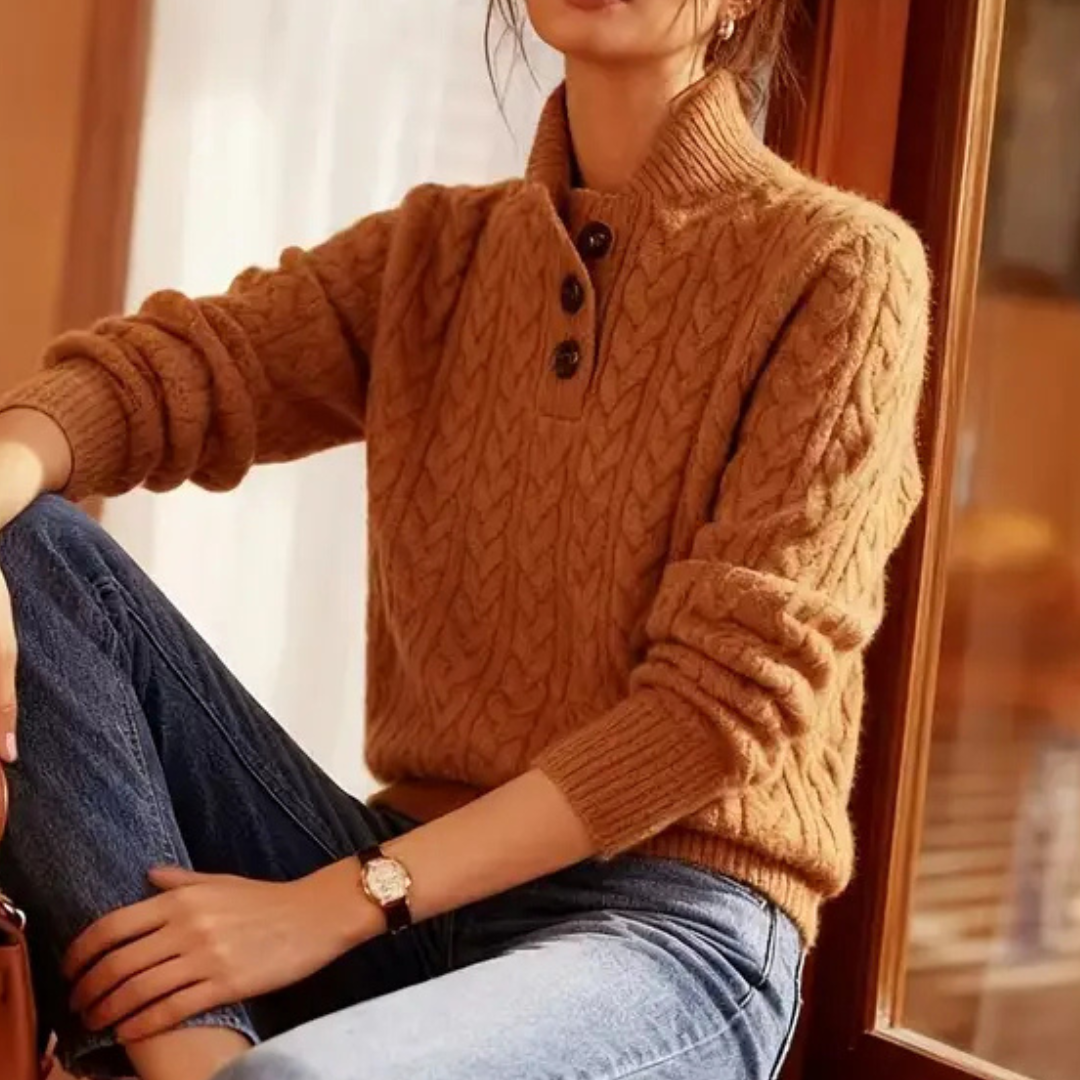 Agnes - Elegant and warm turtleneck sweater