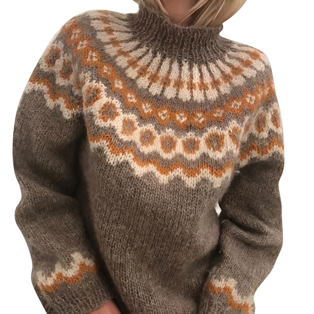 Arllene - Warm and cozy turtleneck sweater