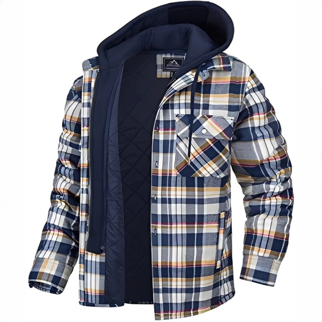 Cole - Cozy checkered jacket