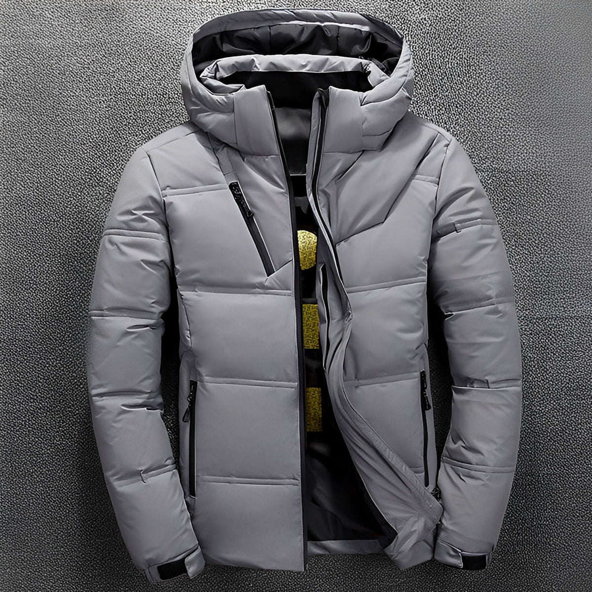 Neville - Comfortable and warm hooded jacket