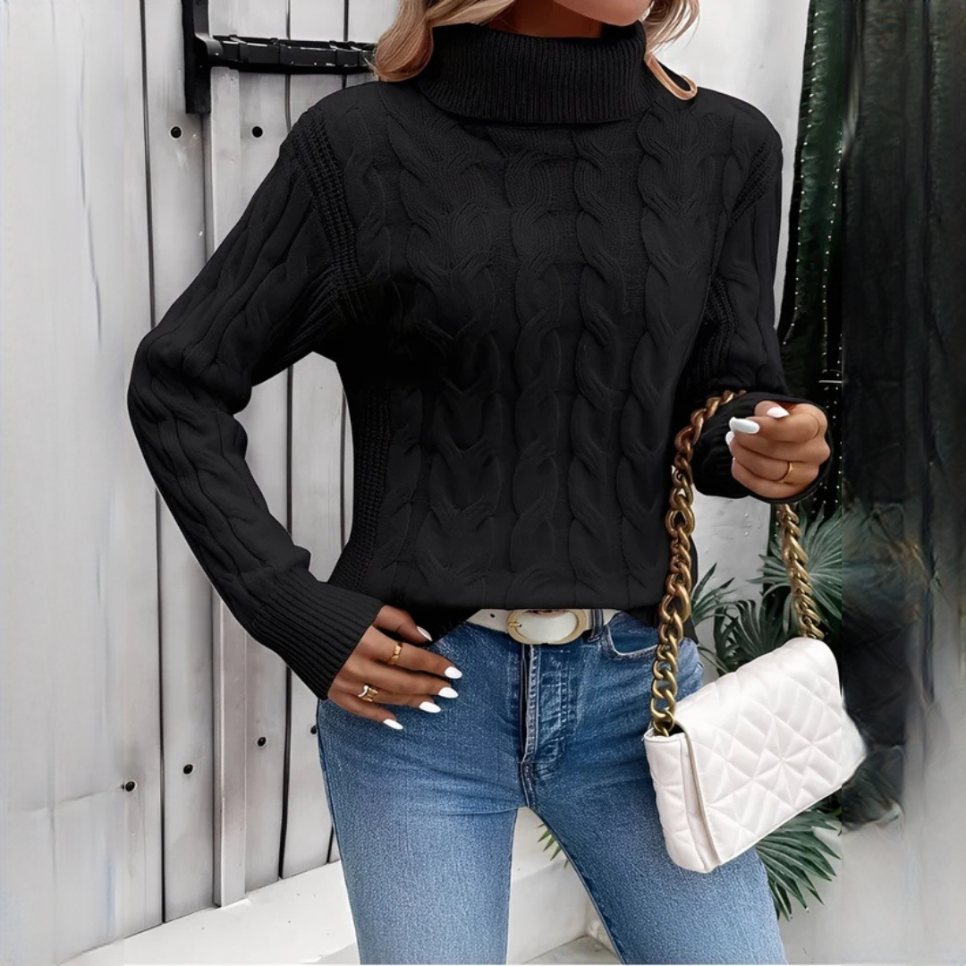 Elleonor - Cozy and warm turtleneck sweater