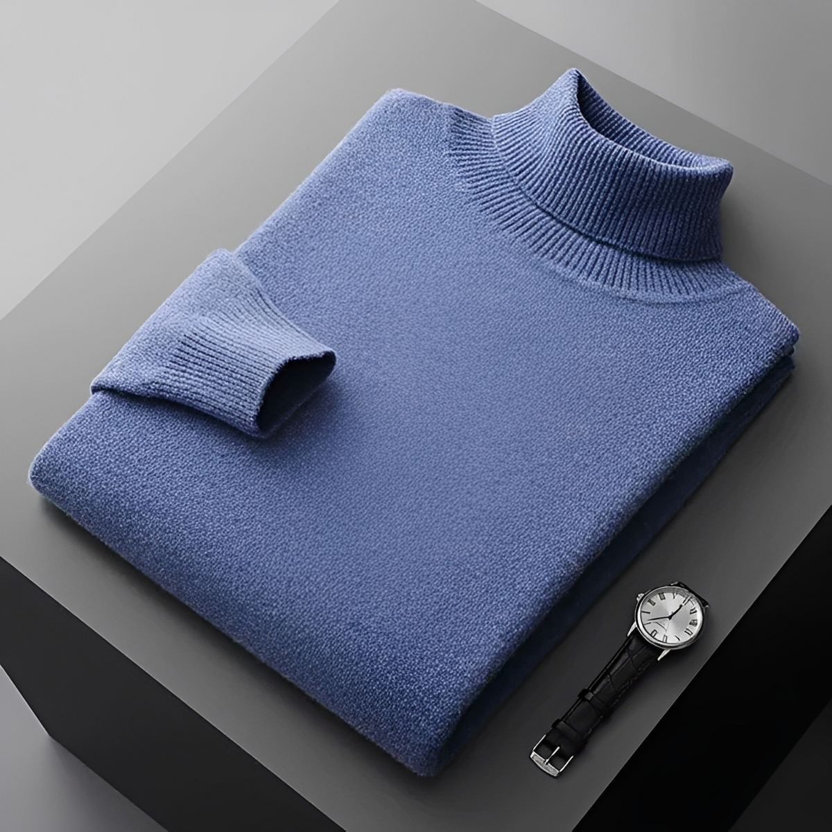 Jasper - Classic and warm turtleneck sweater
