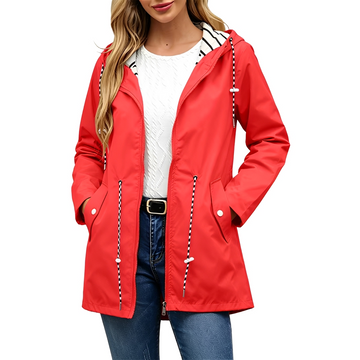 Natalia - Elegant and comfortable hooded coat