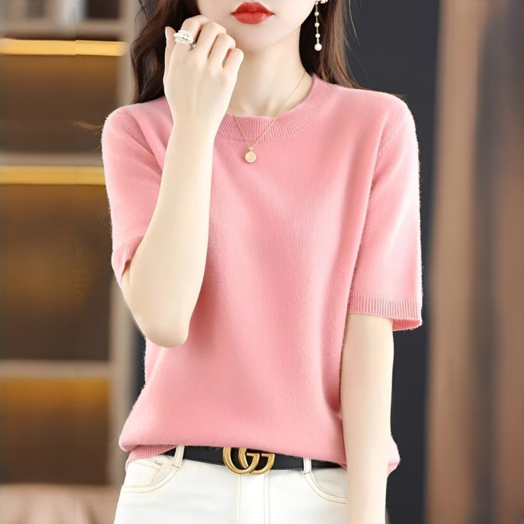 Blandine - Elegant and soft T-shirt