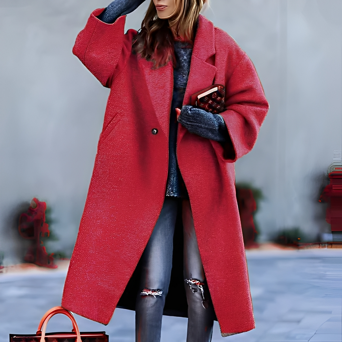 Britney - Elegant and cozy coat