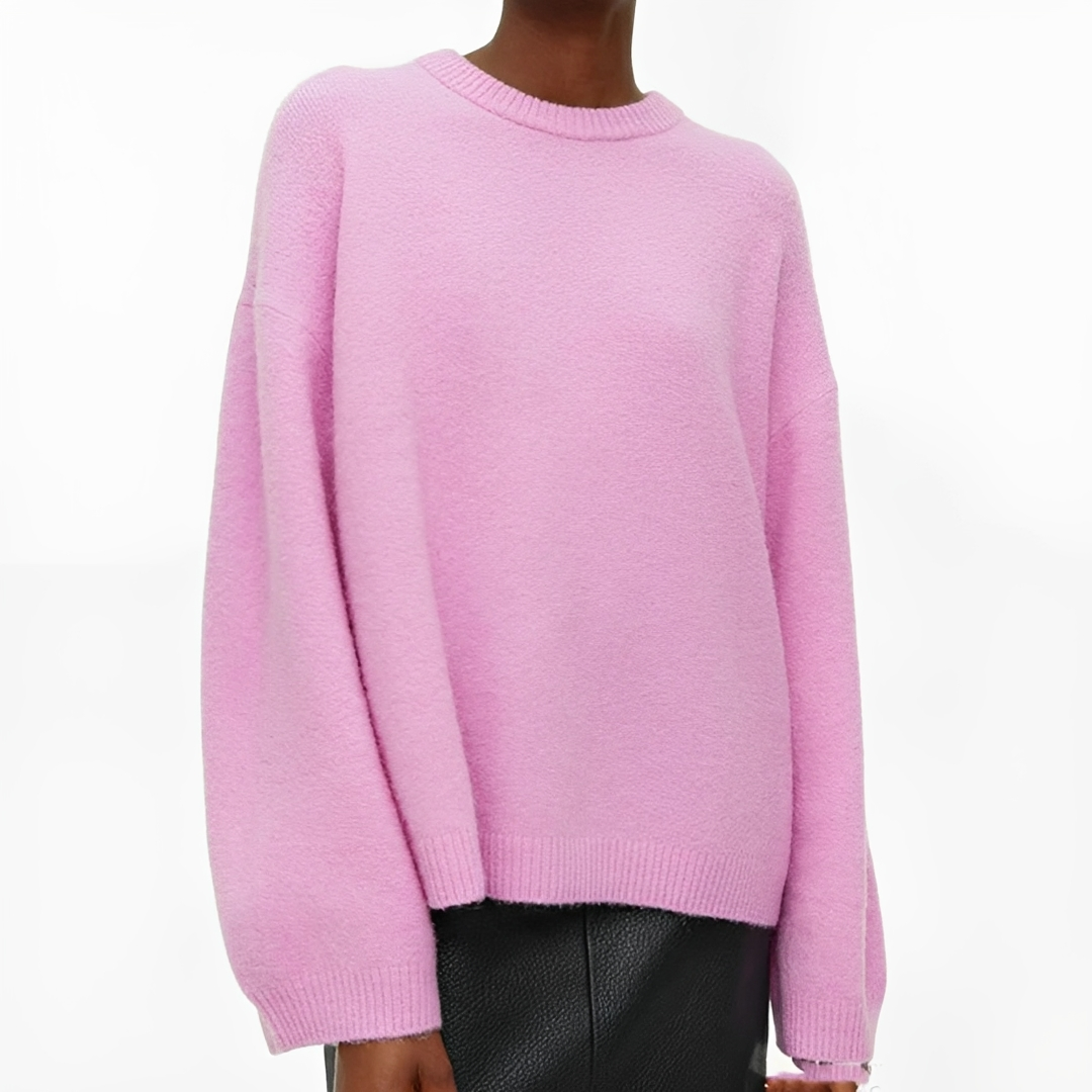 Clariza - Cozy and warm crew neck sweater
