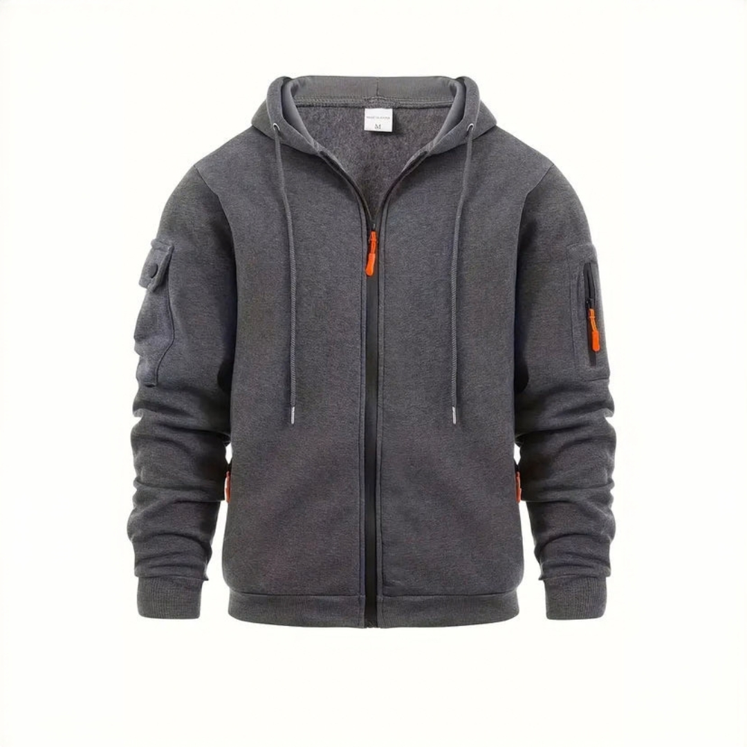 Rendon - Hooded zip-up sweatshirt